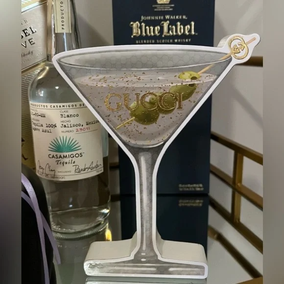 NWT FASHION WOOD ACCENT GG - Picture 2 of 3